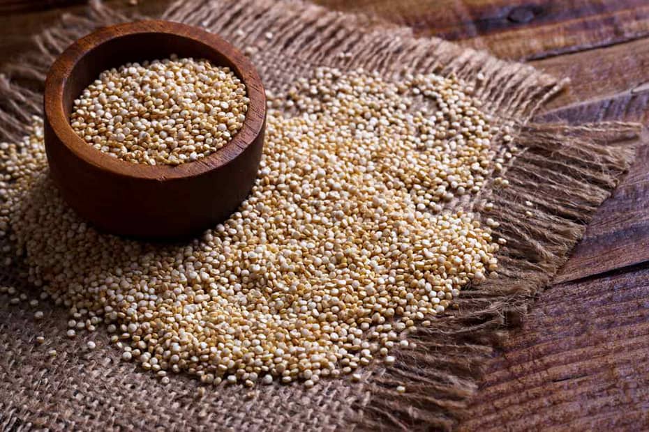 Quinoa, semillas de quinoa, comida vegana, organic, helathy vegan food
